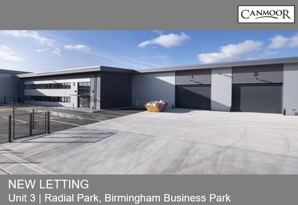 Control Equipment Ltd secures Unit 3, Radial Park, Birmingham Business Park