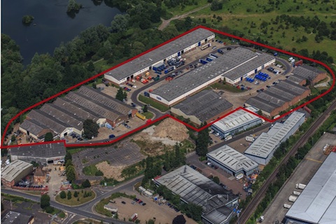 Page Pipeline Plumb into Larkfield Trading Estate, Aylesford