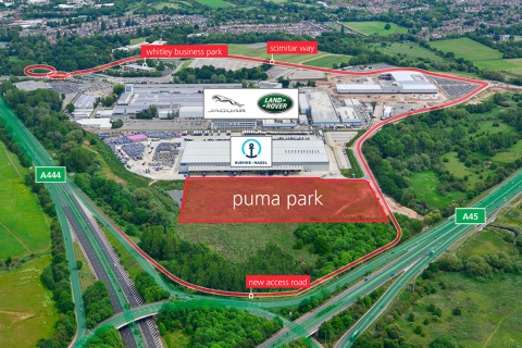 Puma Park, Coventry, Receives Planning