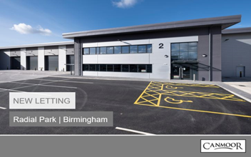 New letting- Unit 2- Radial Park, Birmingham