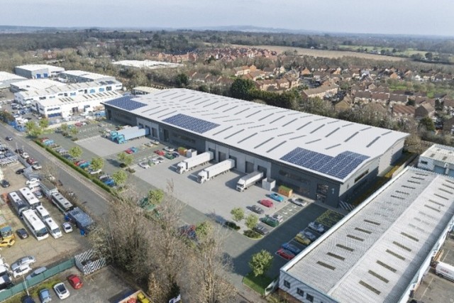 Progress accelerates at Vortex, Havant as cladding begins