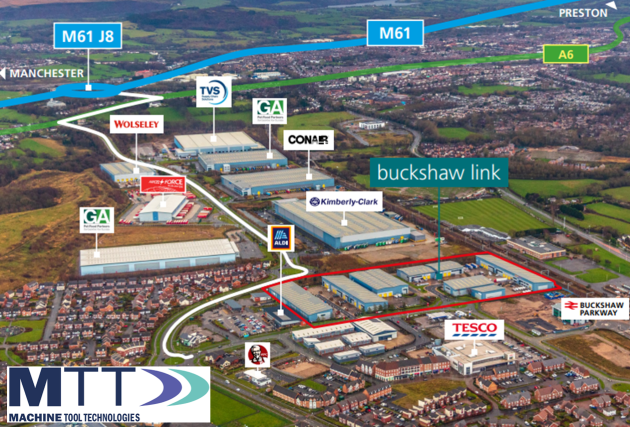 Machine Tools Secures Buckshaw Floor in Chorley